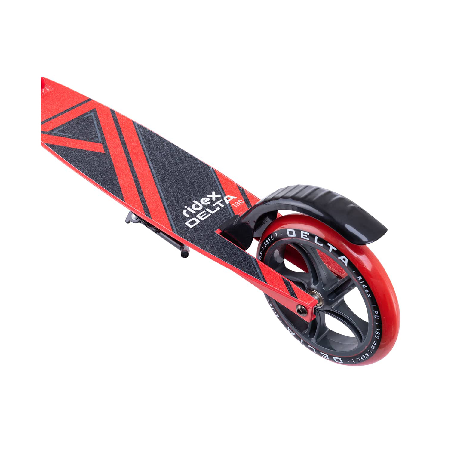 Самокат RIDEX двухколесный Scooter 2 wheels Delta 180 red - фото 4