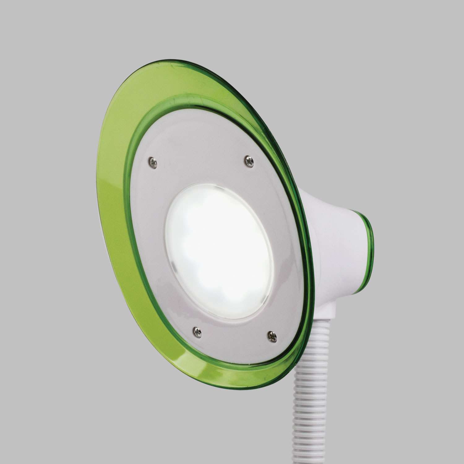 Лампа настольная Sonnen светодиодная на подставке бело-зеленый - фото 8