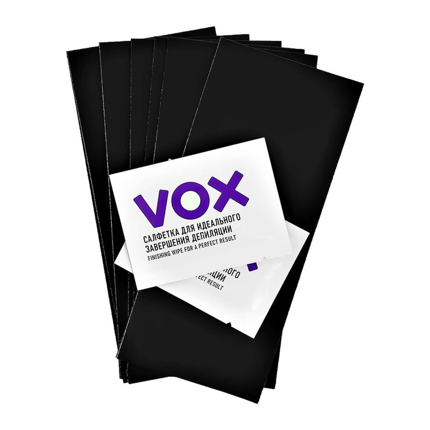 Полоски восковые для тела VOX Neon Collection 12 шт+ 2 салфетки - фото 5