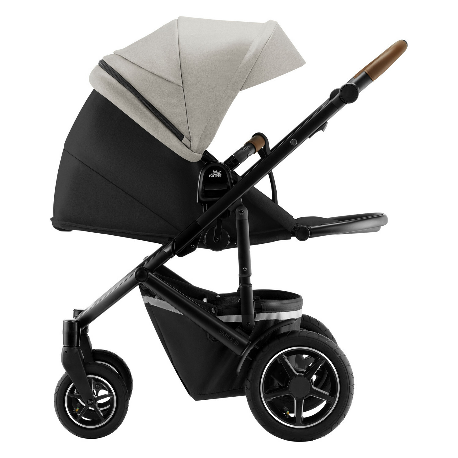 Коляска 2в1 Britax Roemer Smile III Pure Beige-Black - фото 8