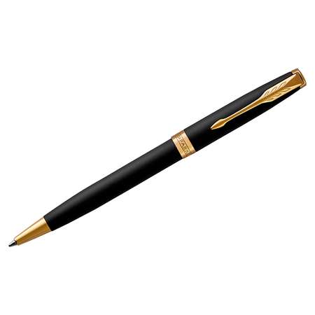 Ручка шариковая PARKER Sonnet Matte Black GT черная поворот подарочная упаковка