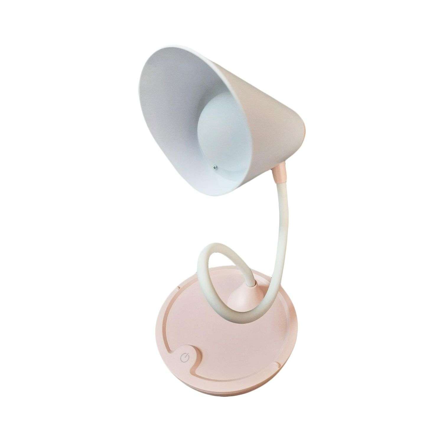 Лампа Beroma светодиодная с подставкой для телефона розовая - фото 1