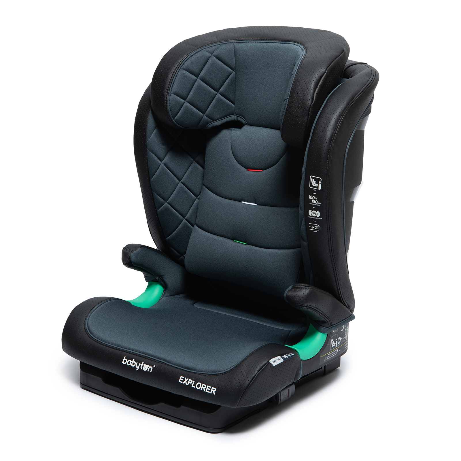 Автокресло Babyton Explorer Black Isofix 2/3 (15-36 кг) - фото 7