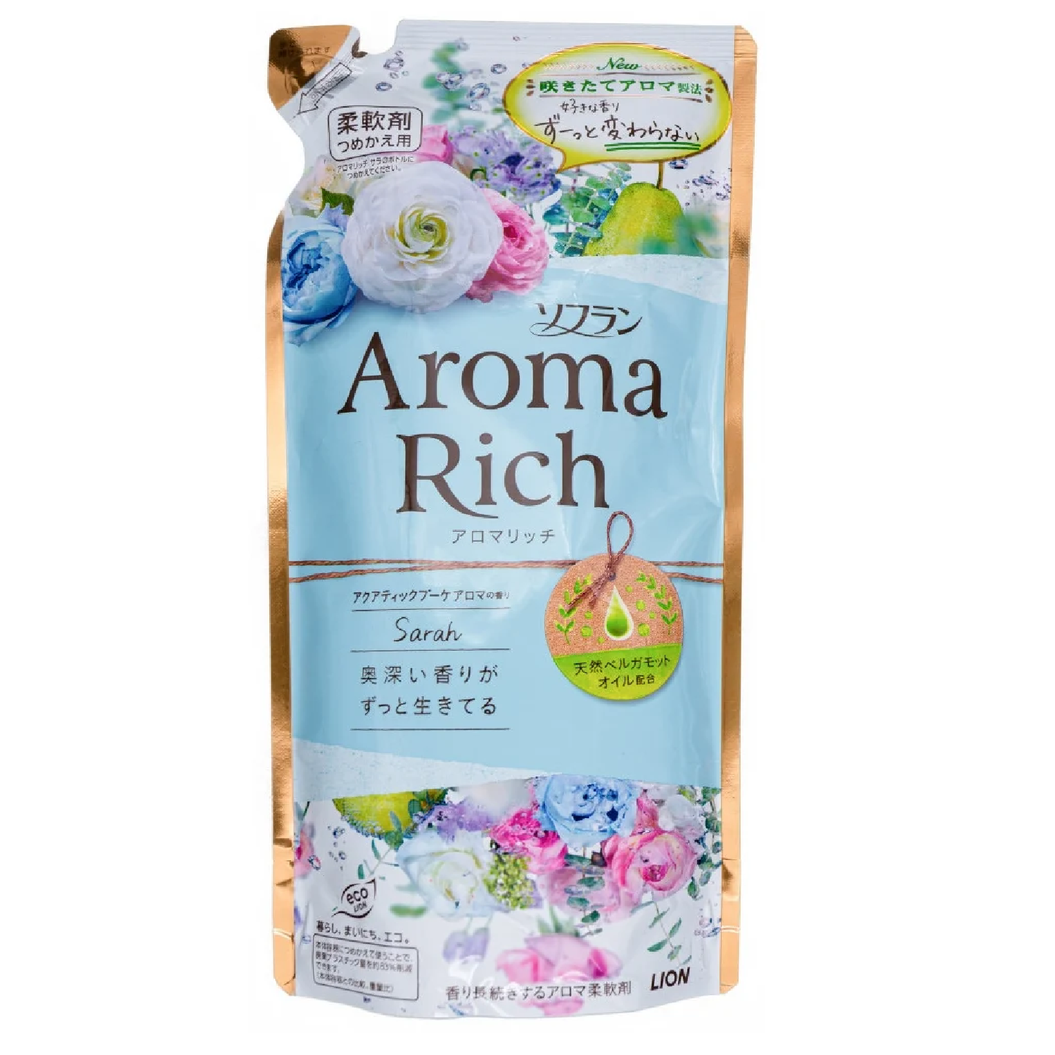 Кондиционер для белья Lion Aroma Rich Sarah сменный блок 400 мл - фото 1