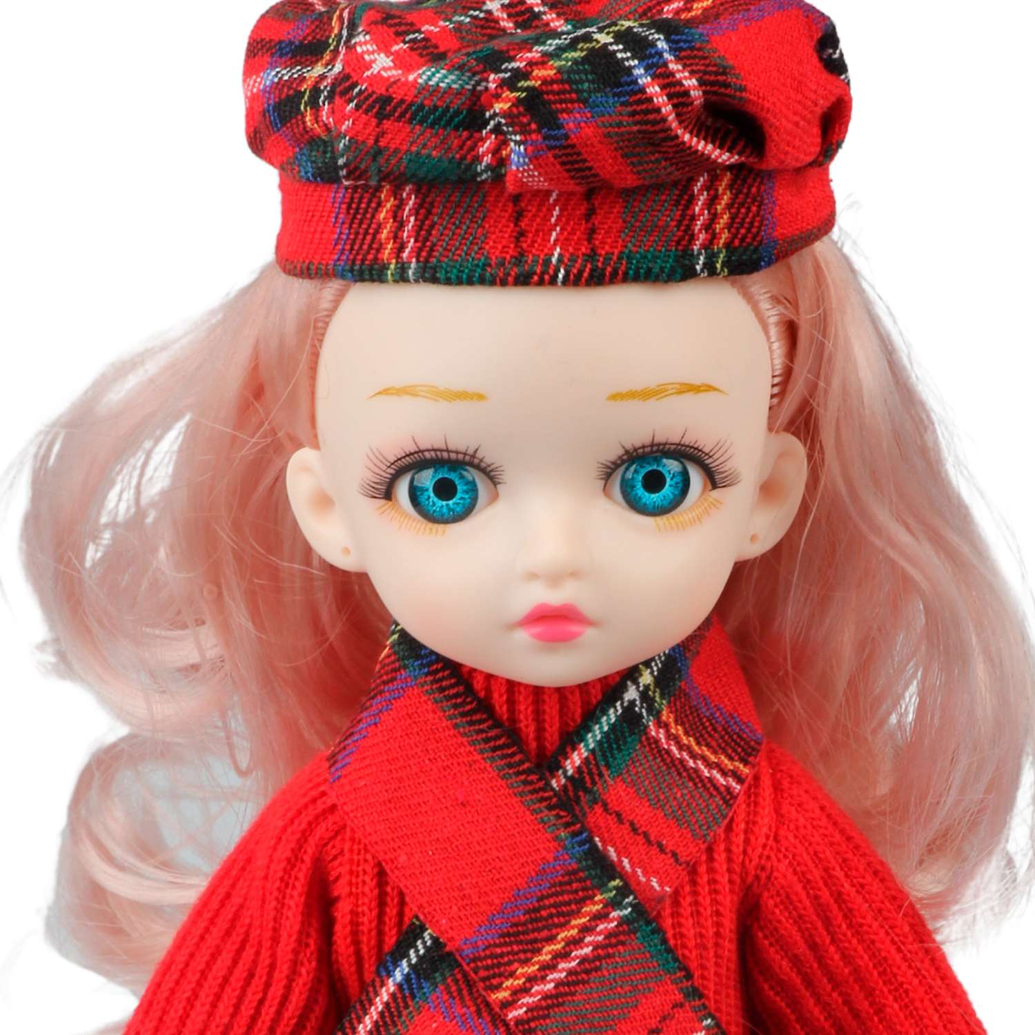 Комплект одежды для куклы Little Mania красный CDLM001-REBK - фото 6