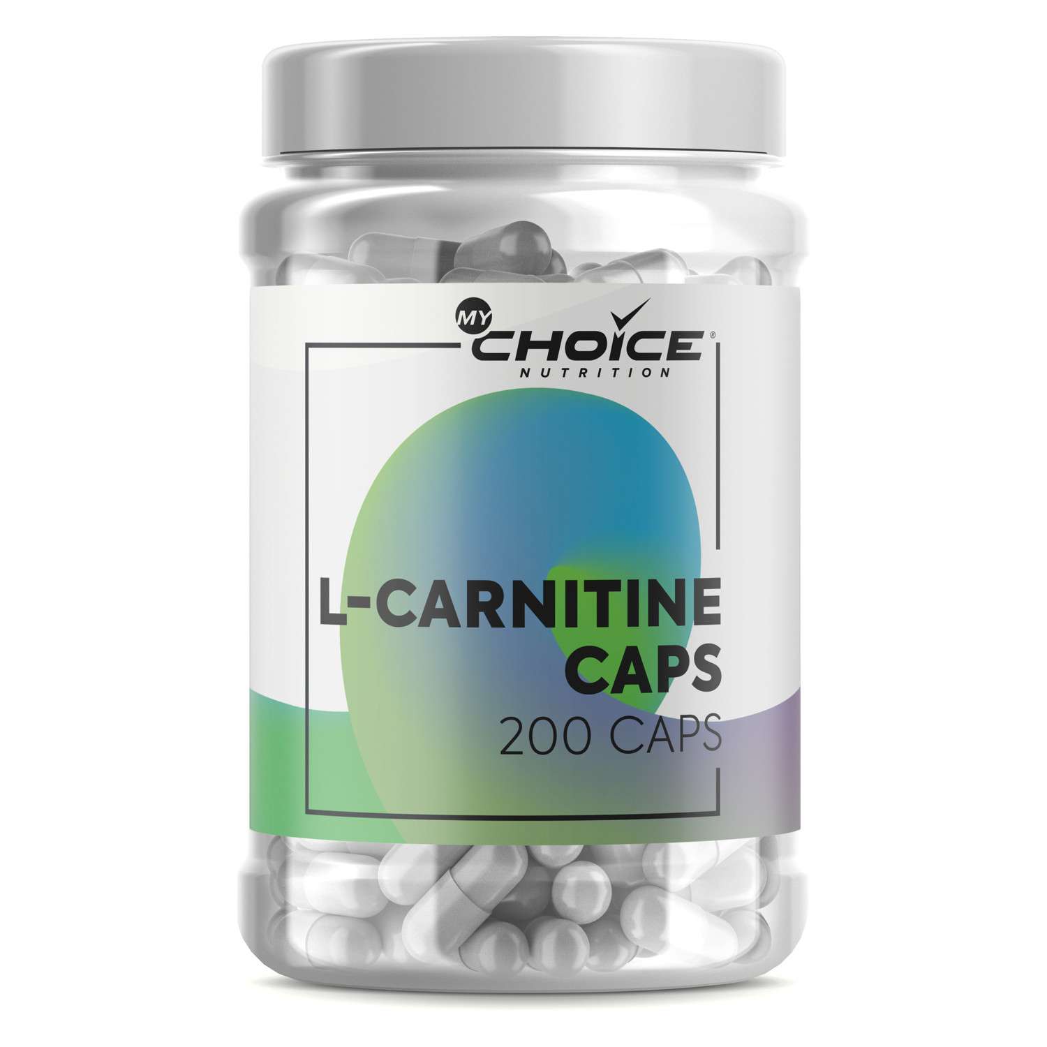 Специализированный пищевой продукт для питания спортсменов MyChoice Nutrition L-Carnitine Caps 200капсул - фото 1