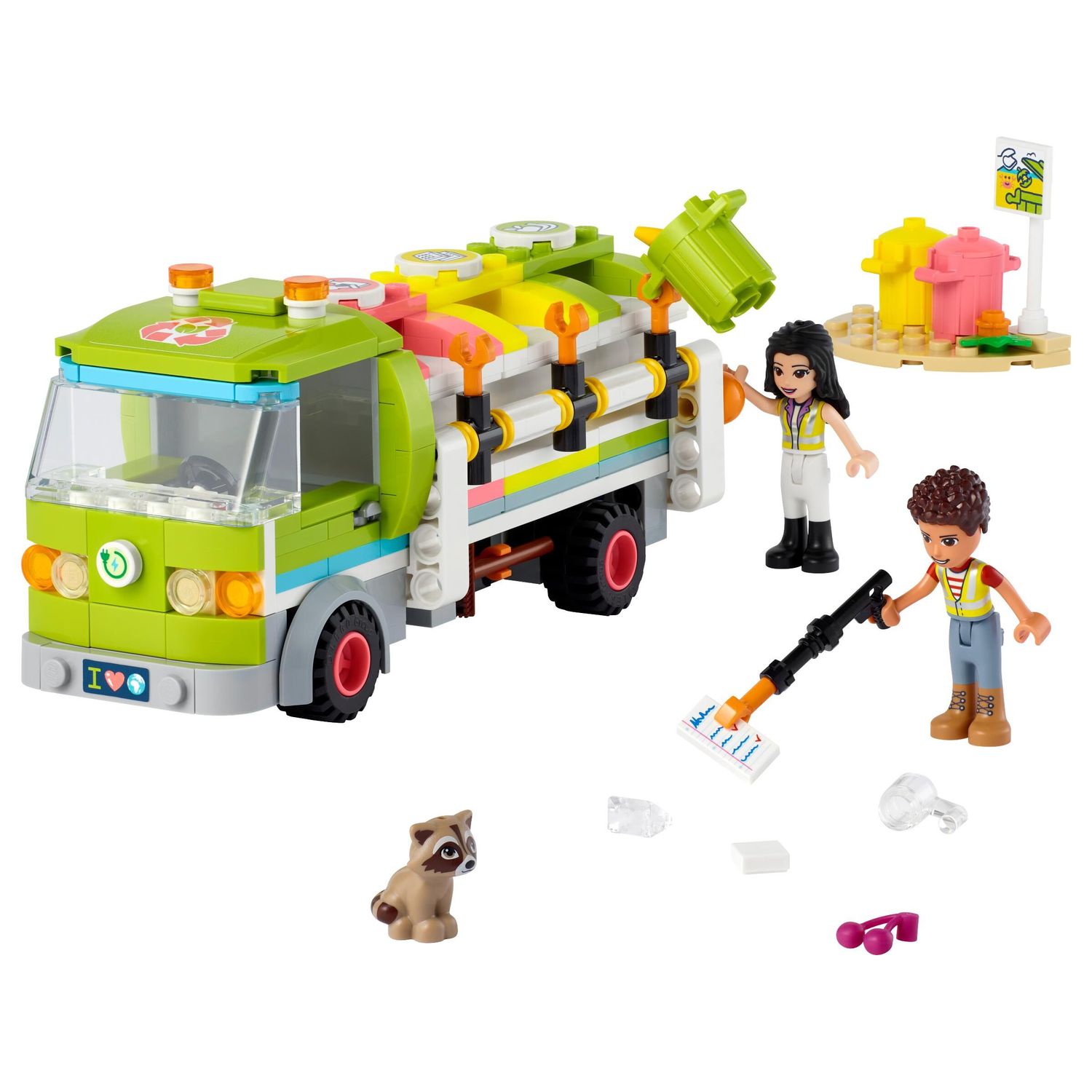 Конструктор LEGO Friends Recycling Truck 41712 - фото 2