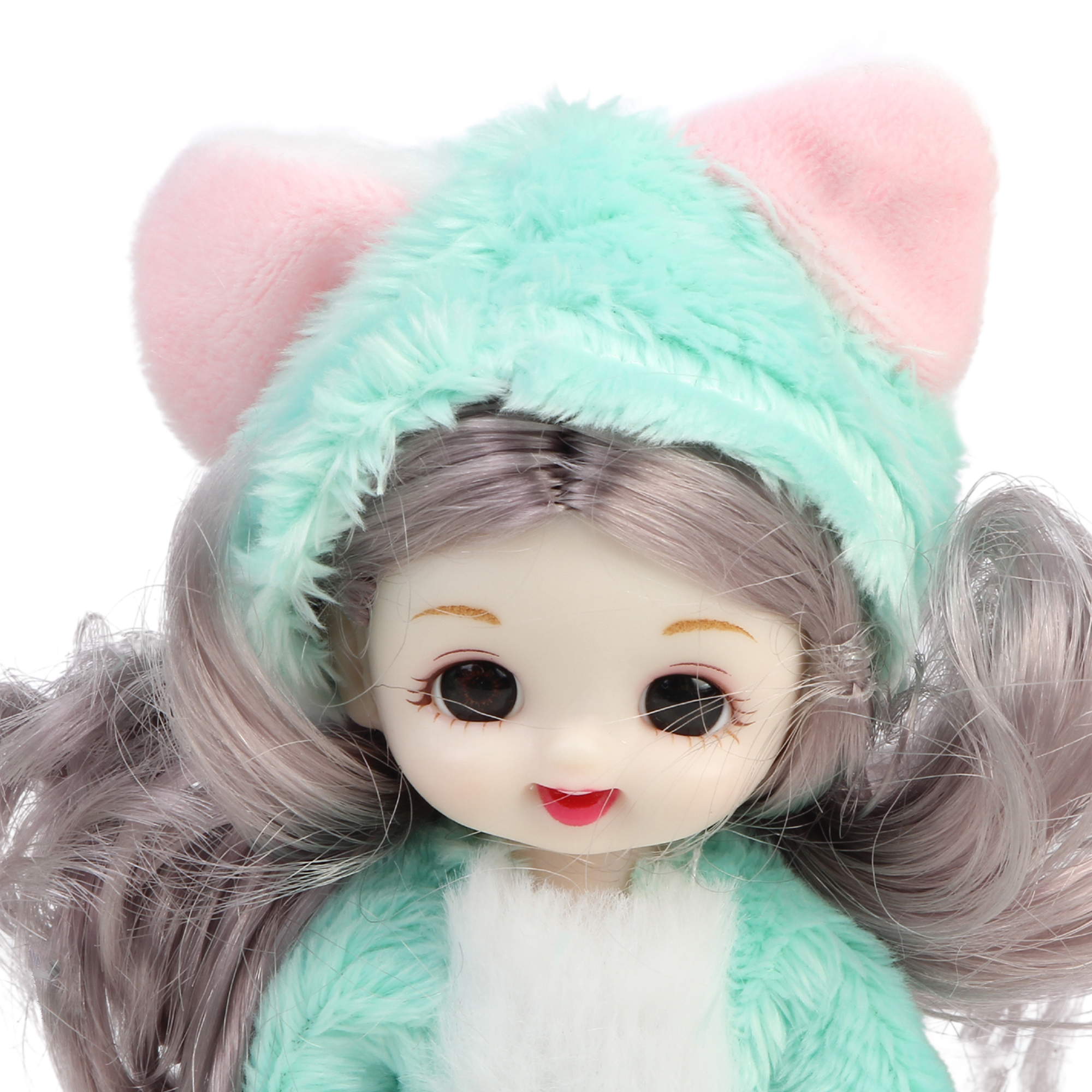 Кукла шарнирная Little Mania Мирабелла 15 см ZW823-VIO - фото 4