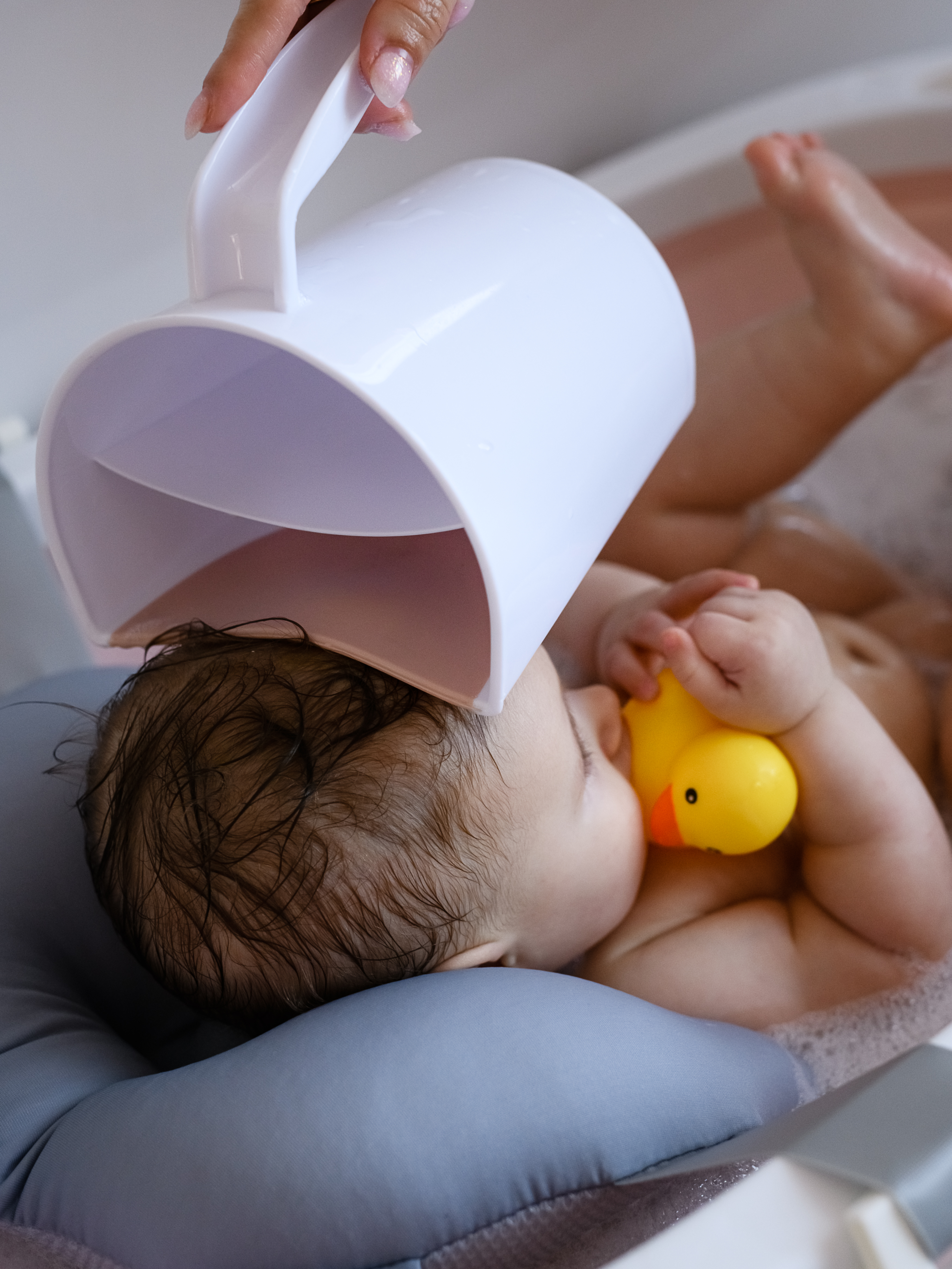 Ковш детский Miyoumi для купания и мытья головы - Blush - фото 10