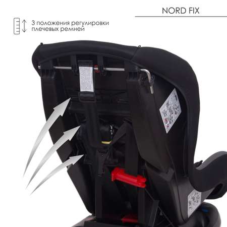 Автокресло Babyton Nord Fix Black-Grey Isofix 0+/1 (0-18 кг)