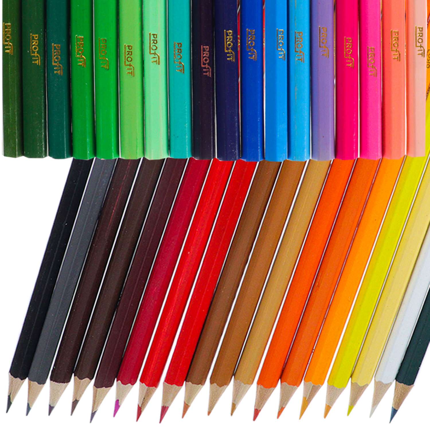 Карандаши цветные Profit Сафари набор 36 цветов - фото 3