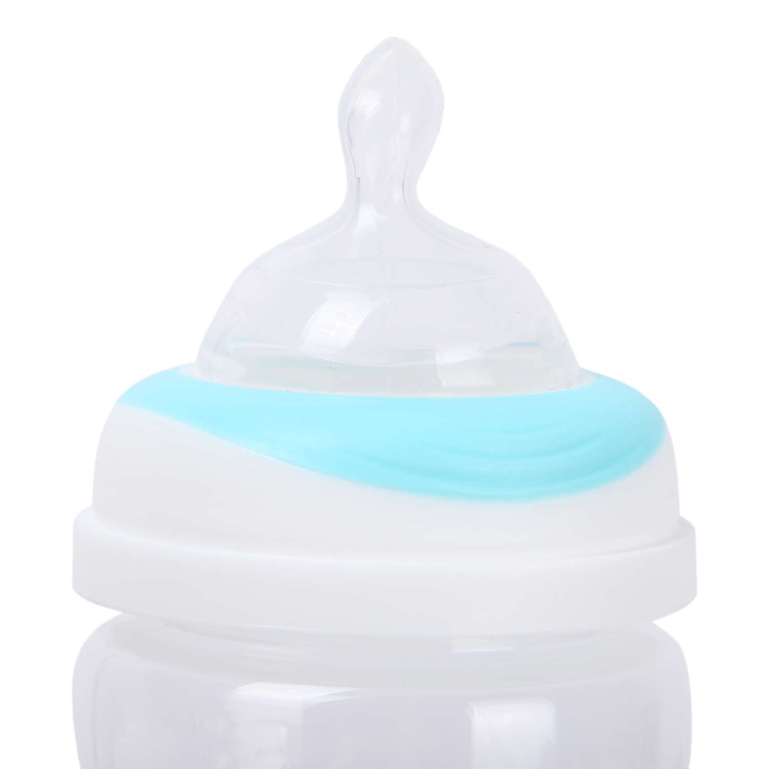 Бутылочка BabyGo широкое горлышко 270 мл Blue Z-003 - фото 5