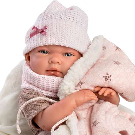 Кукла LLORENS младенец Ника с матрасиком 40 см