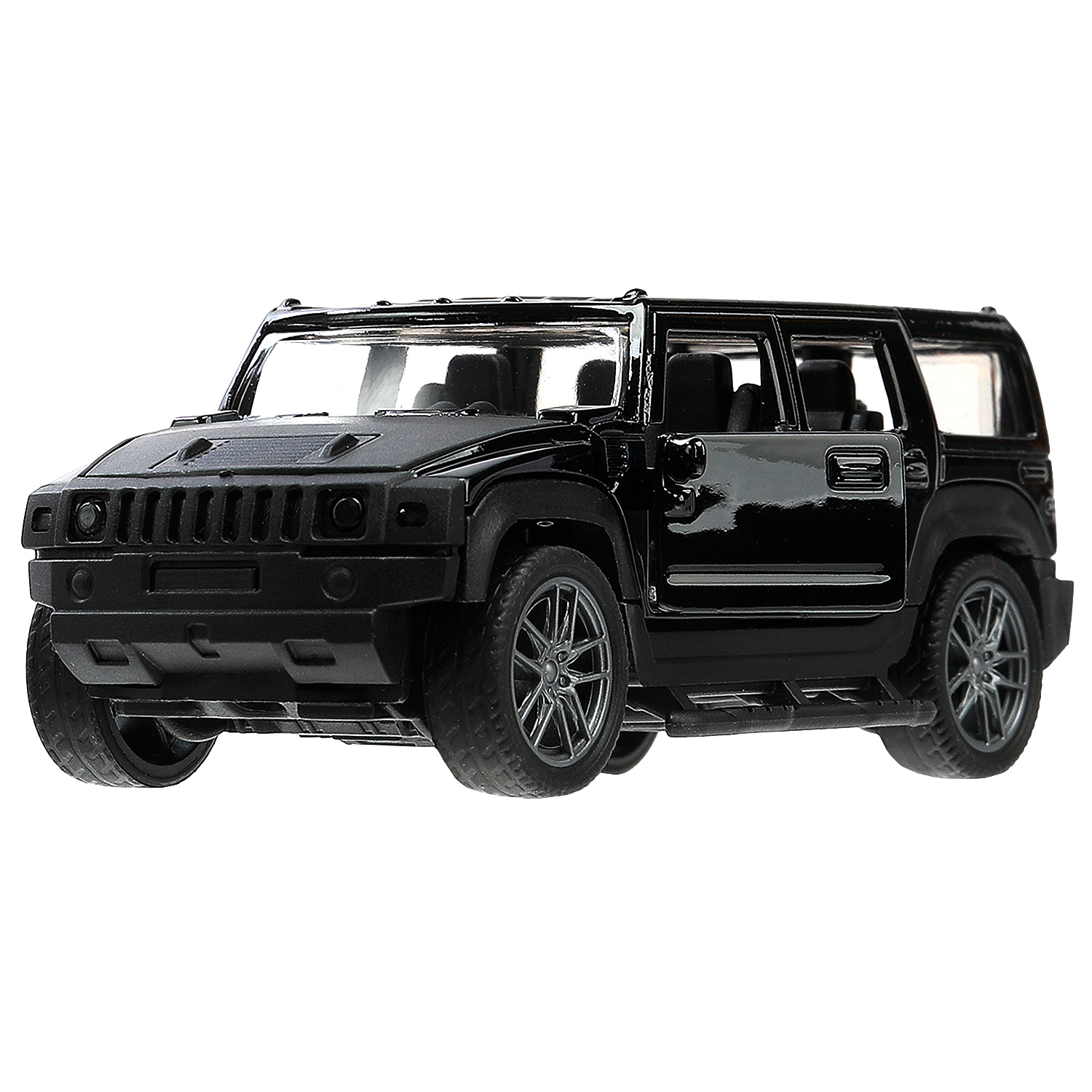 Автомобиль Технопарк Hummer черный 385751 - фото 5