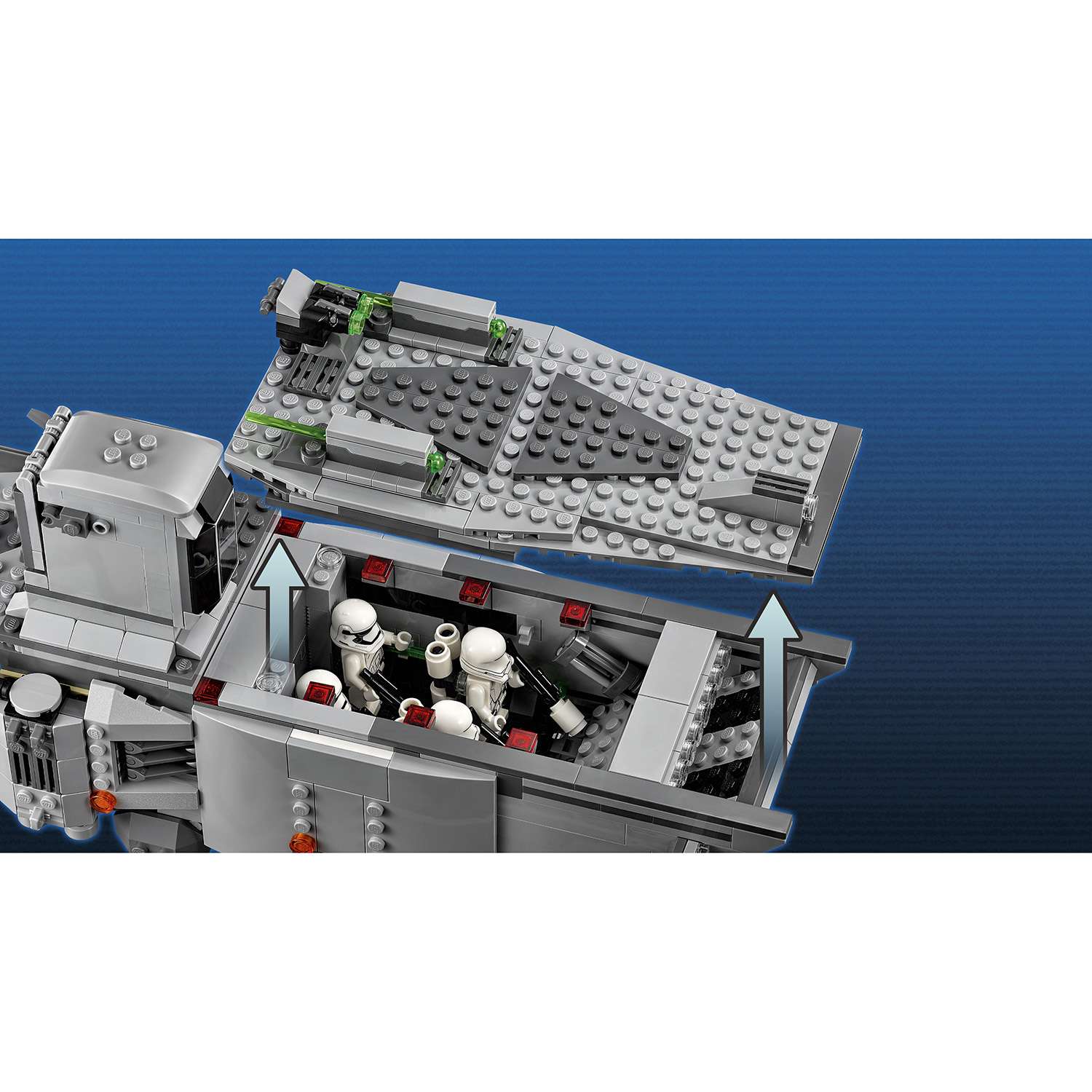 Конструктор LEGO Star Wars TM Транспорт Первого Ордена (First Order Transporter™) (75103) - фото 6