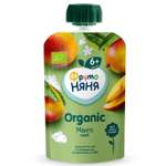 Пюре ФрутоНяня Organic из манго натуральное 90г с 6месяцев