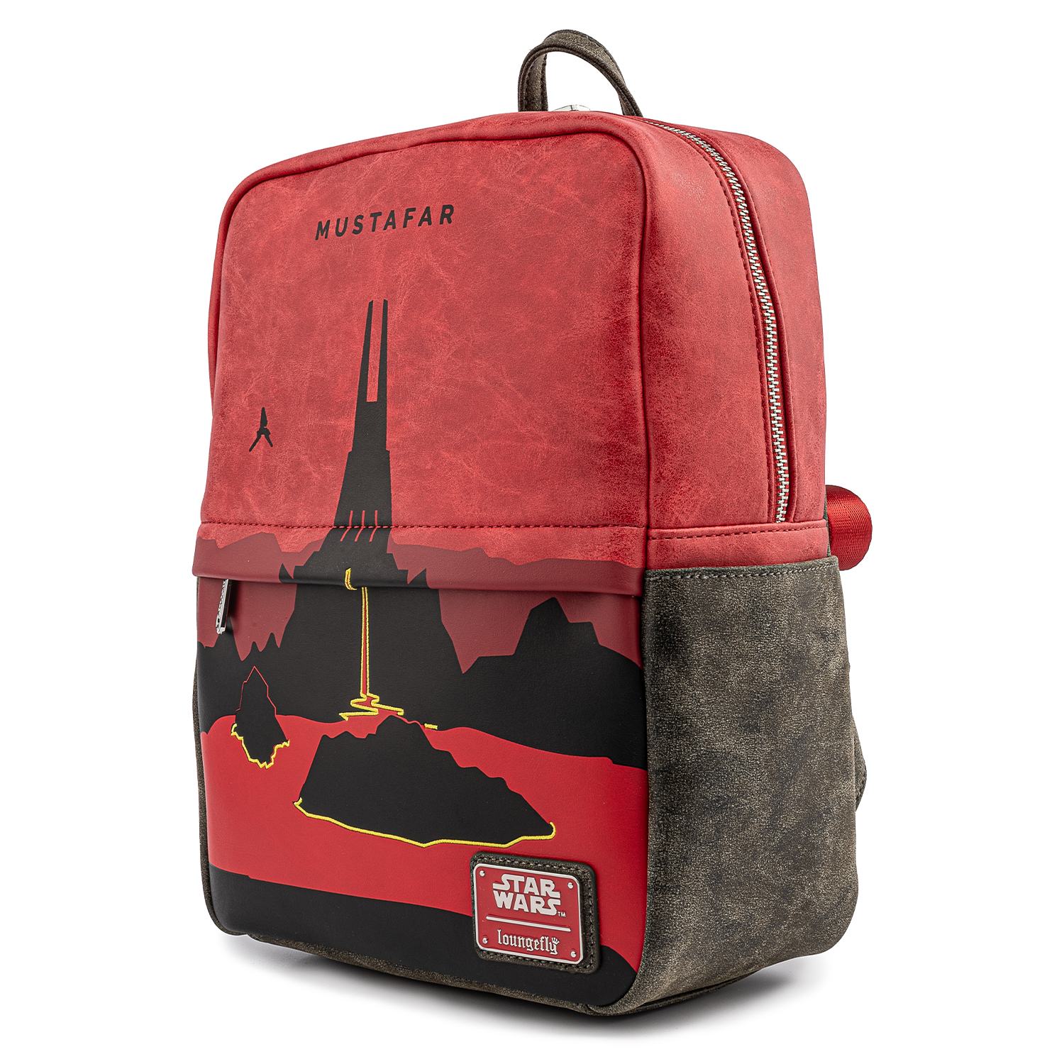 Рюкзак Funko Loungefly Star Wars Lands Mustafar Square Mini Backpack STBK0240 - фото 3