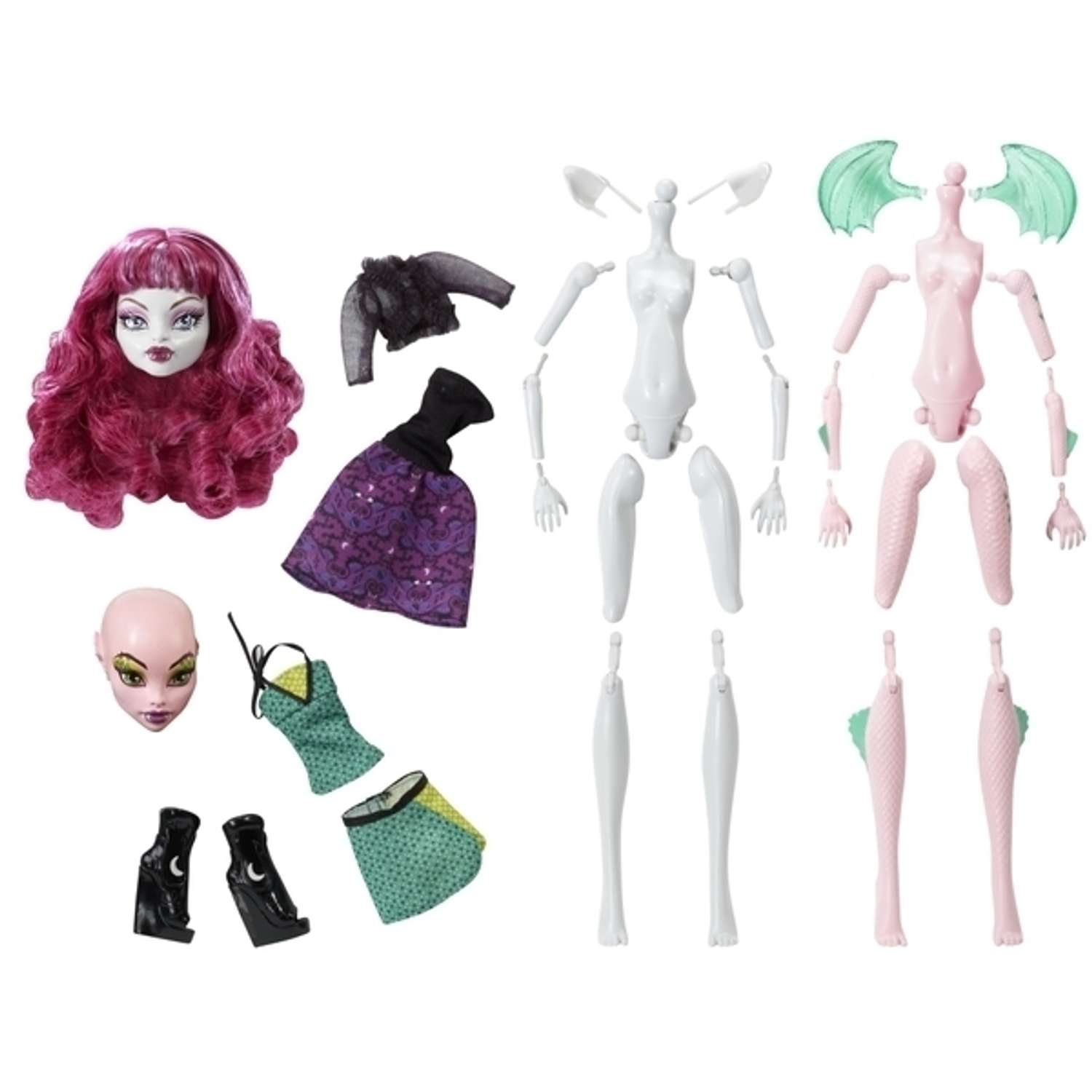 Игровой набор Mattel Monster High Создай Монстра Версия 2.0 в ассортименте Y6608 - фото 5