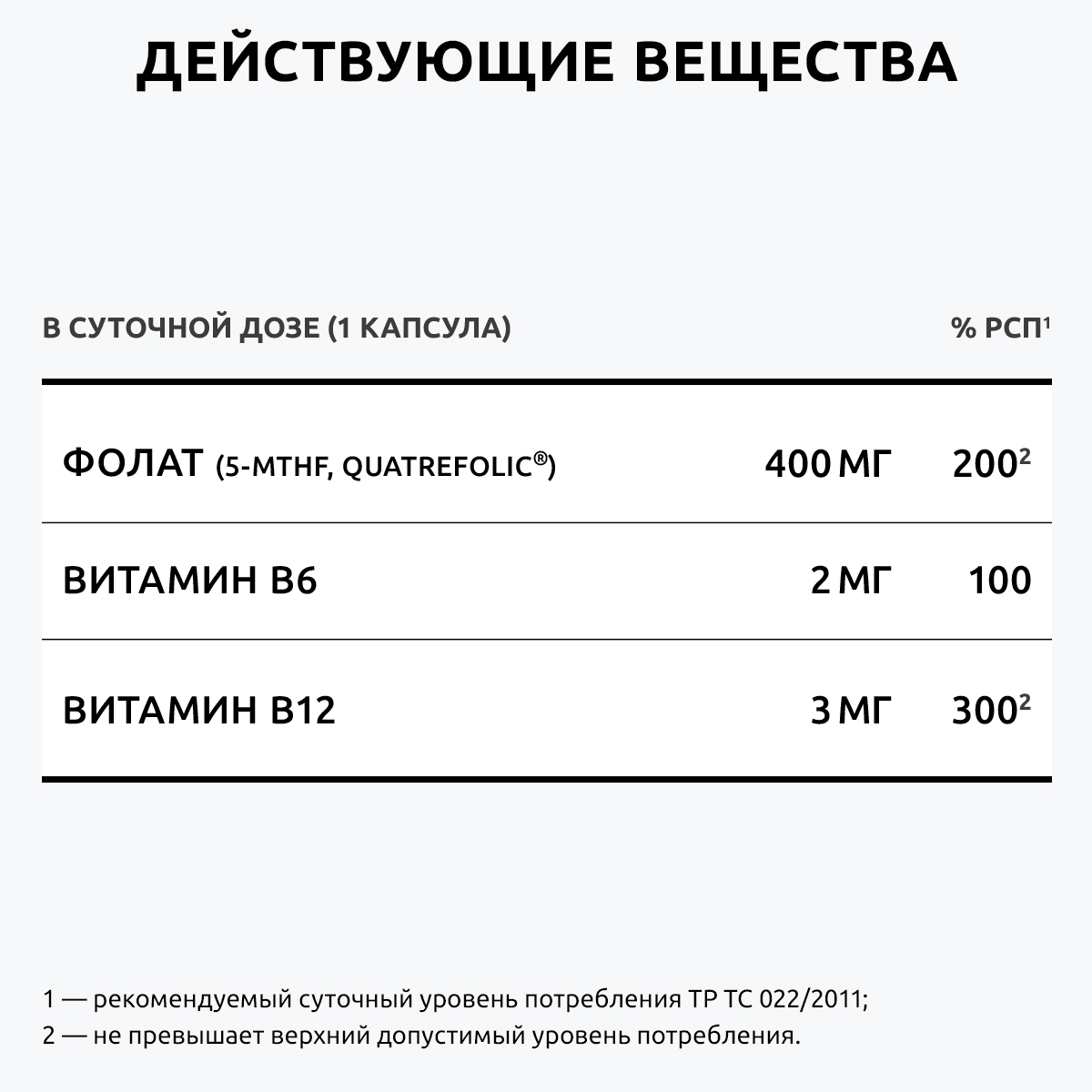 Метилфолат премиум витамины UltraBalance Фолат 400 мкг фолиевая кислота бад для здоровья женщин 270 капсул - фото 10