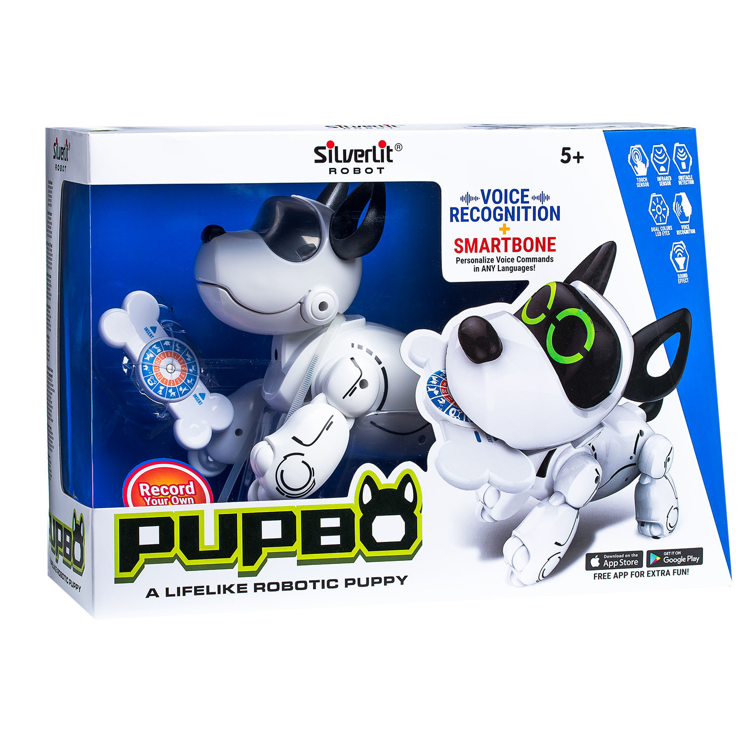 Игрушка Silverlit PupBo Собака 88520 купить по цене 4999 ₽ в  интернет-магазине Детский мир