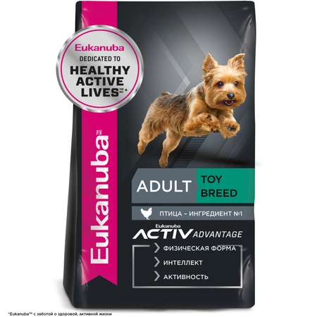 Корм Eukanuba Dog 3.5кг для взрослых собак миниатюрных пород сухой