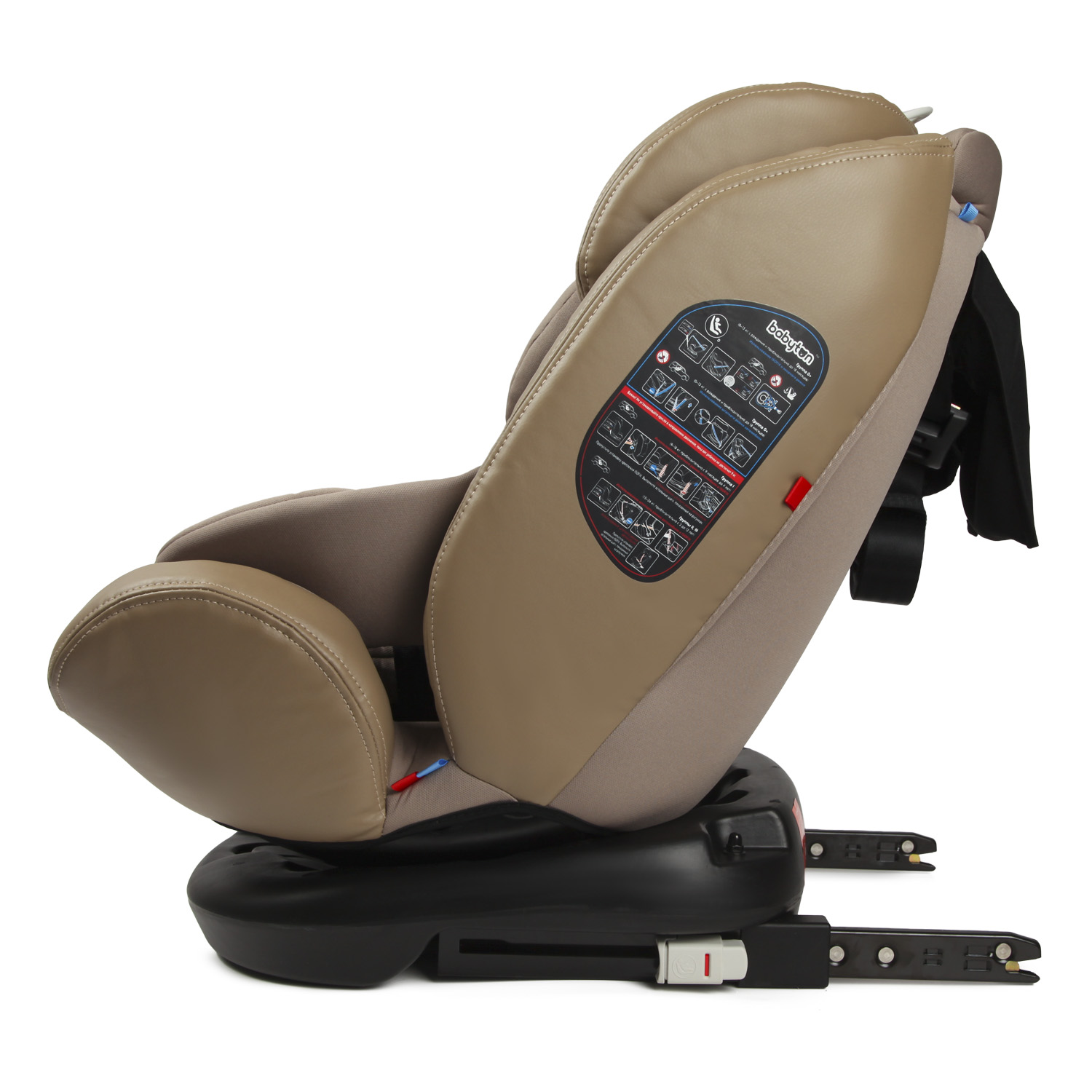 Автокресло Babyton Multi-Stage Sand Isofix 0+/1/2/3 (0-36 кг) - фото 17