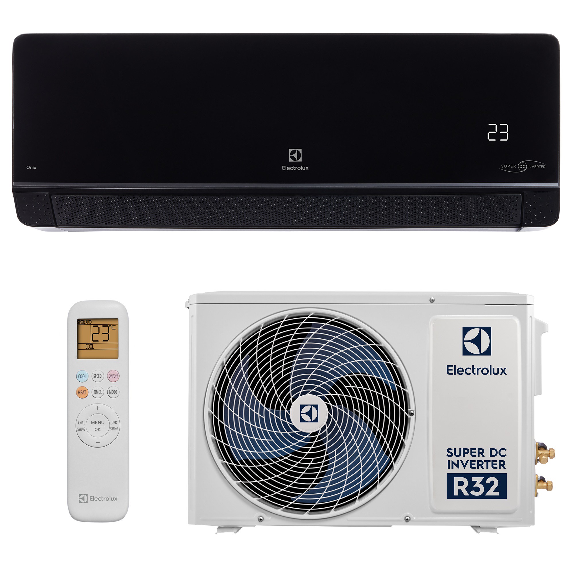 Сплит-система инверторная Electrolux Onix Super DC EACS/I-09HIX-BLACK/N8 комплект с Wi-Fi - фото 8