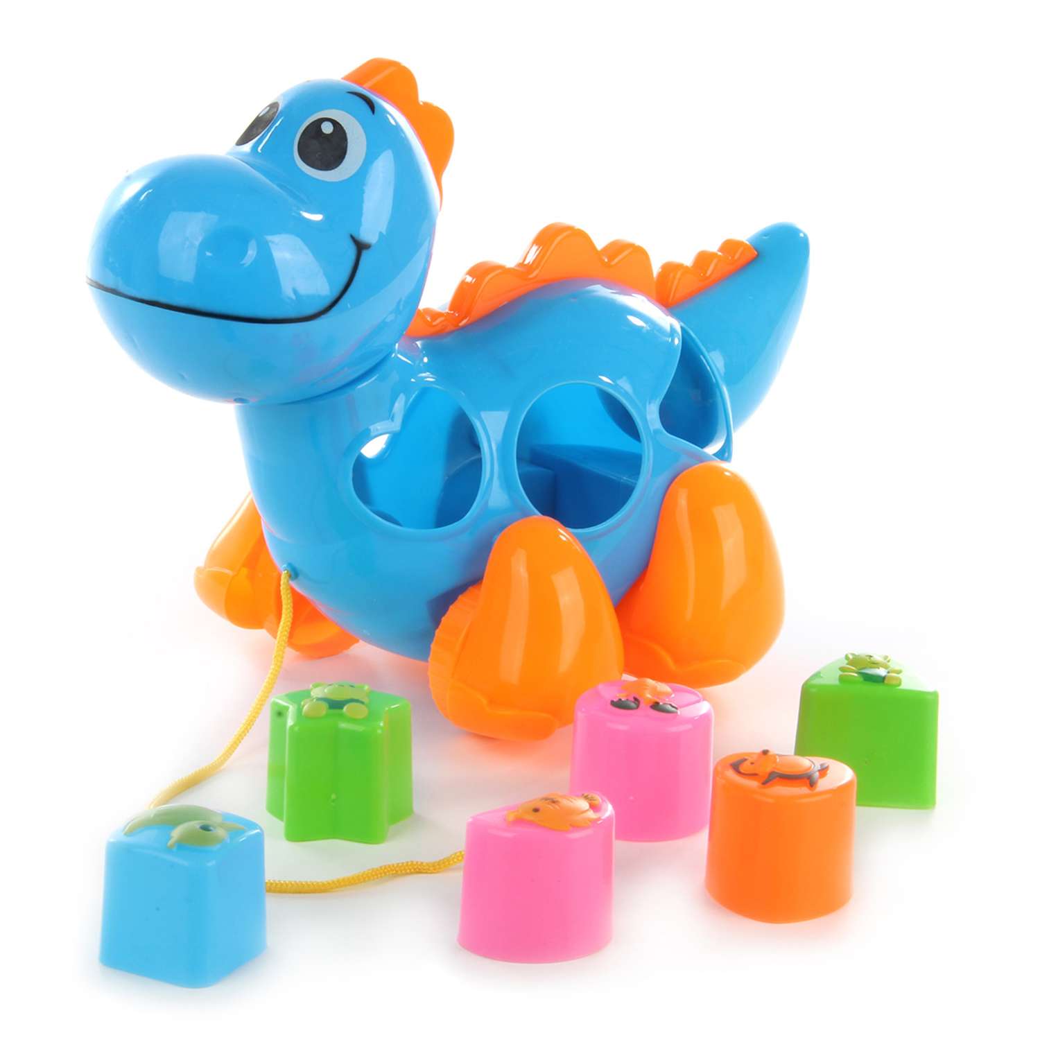 Развивающая игрушка Veld Co Сортер-динозавр - фото 1