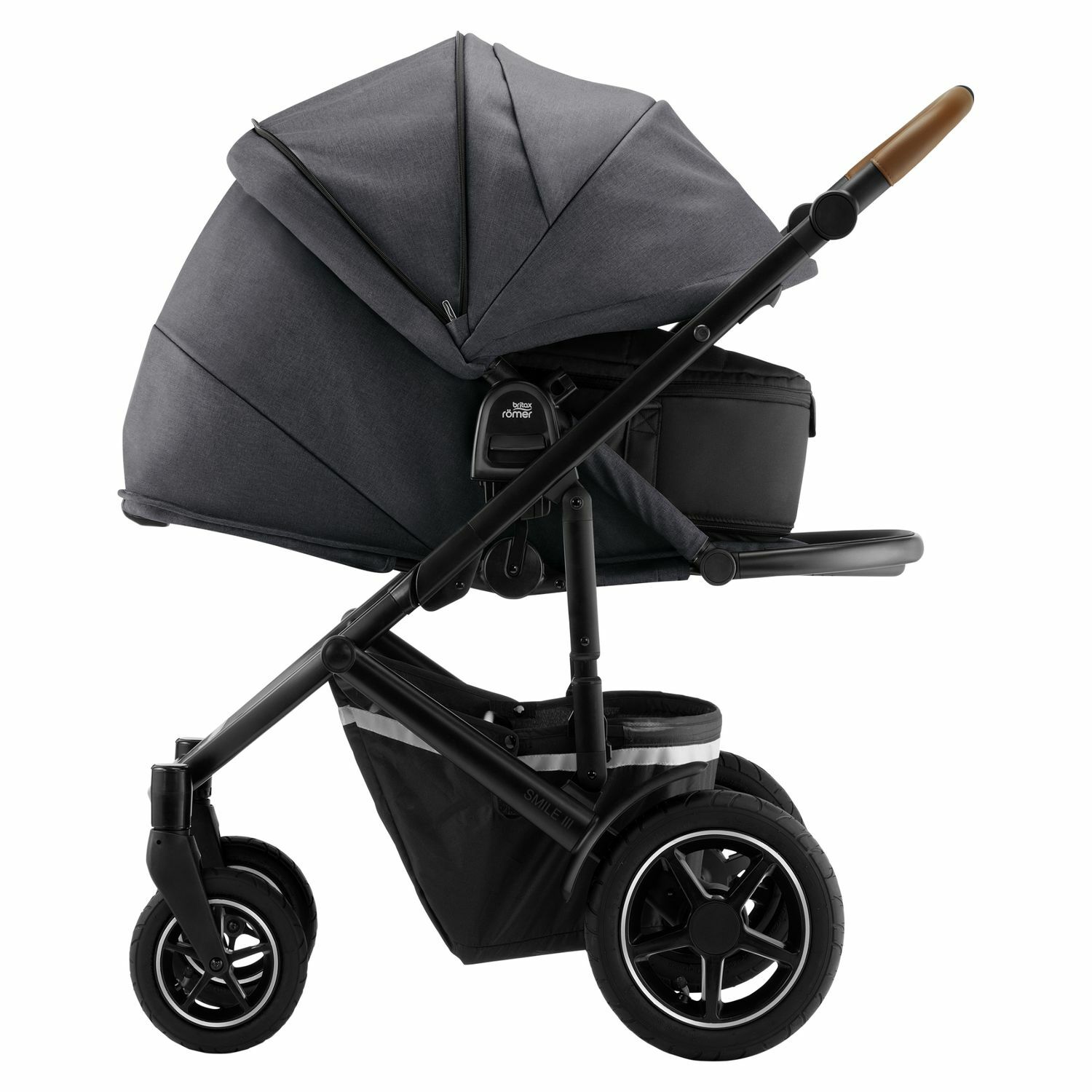 Коляска 2в1 Britax Roemer Smile III Midnight Grey - фото 9