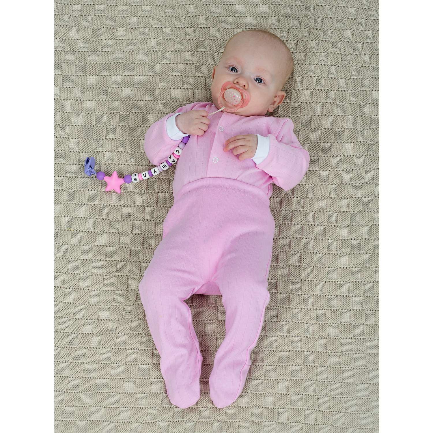 Ползунки KiMMi Baby Кб-1308210(Т) розовый - фото 2