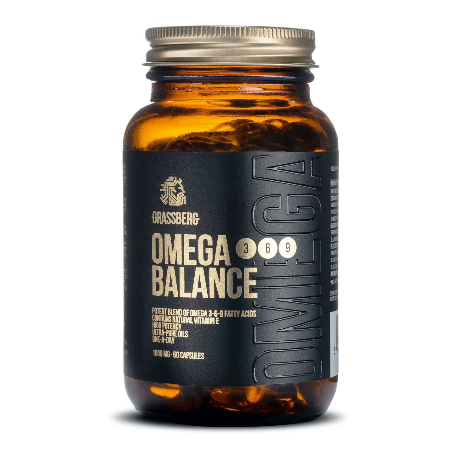 Омега Grassberg Omega Balance 3 6 9 1000мг*60капсул - фото 1