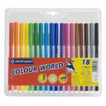 Фломастеры Centropen Colour World 18 цветов