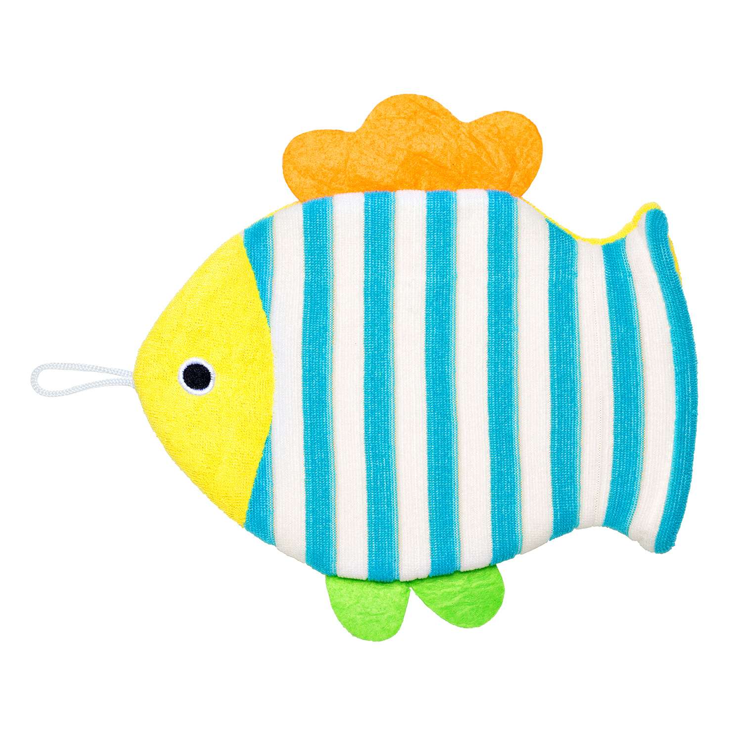 Мочалка-рукавичка ROXY-KIDS детская мягкая для купания малышей Рыбка - фото 10