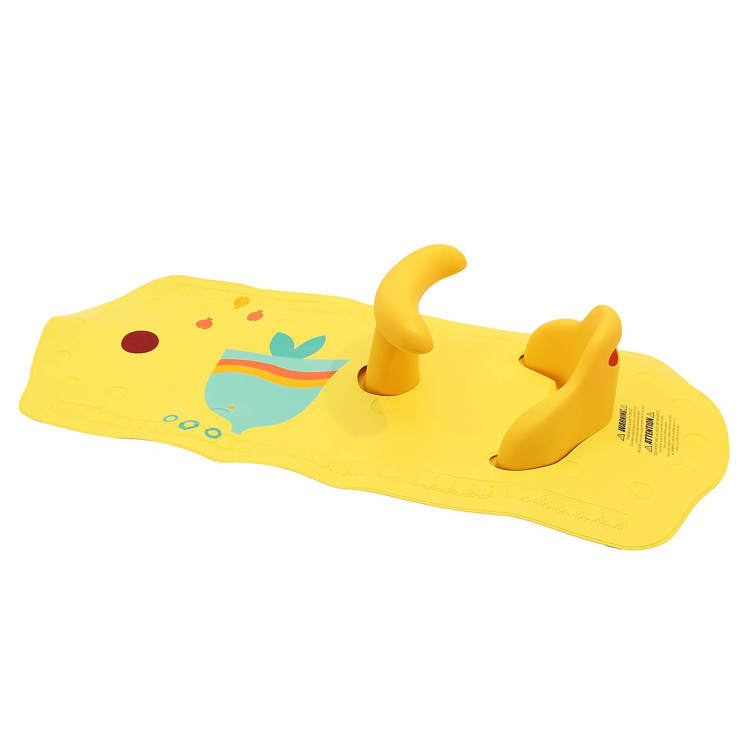 Стульчик для купания в ванной ROXY-KIDS съемный на противоскользящем коврике модель Рыбка - фото 1