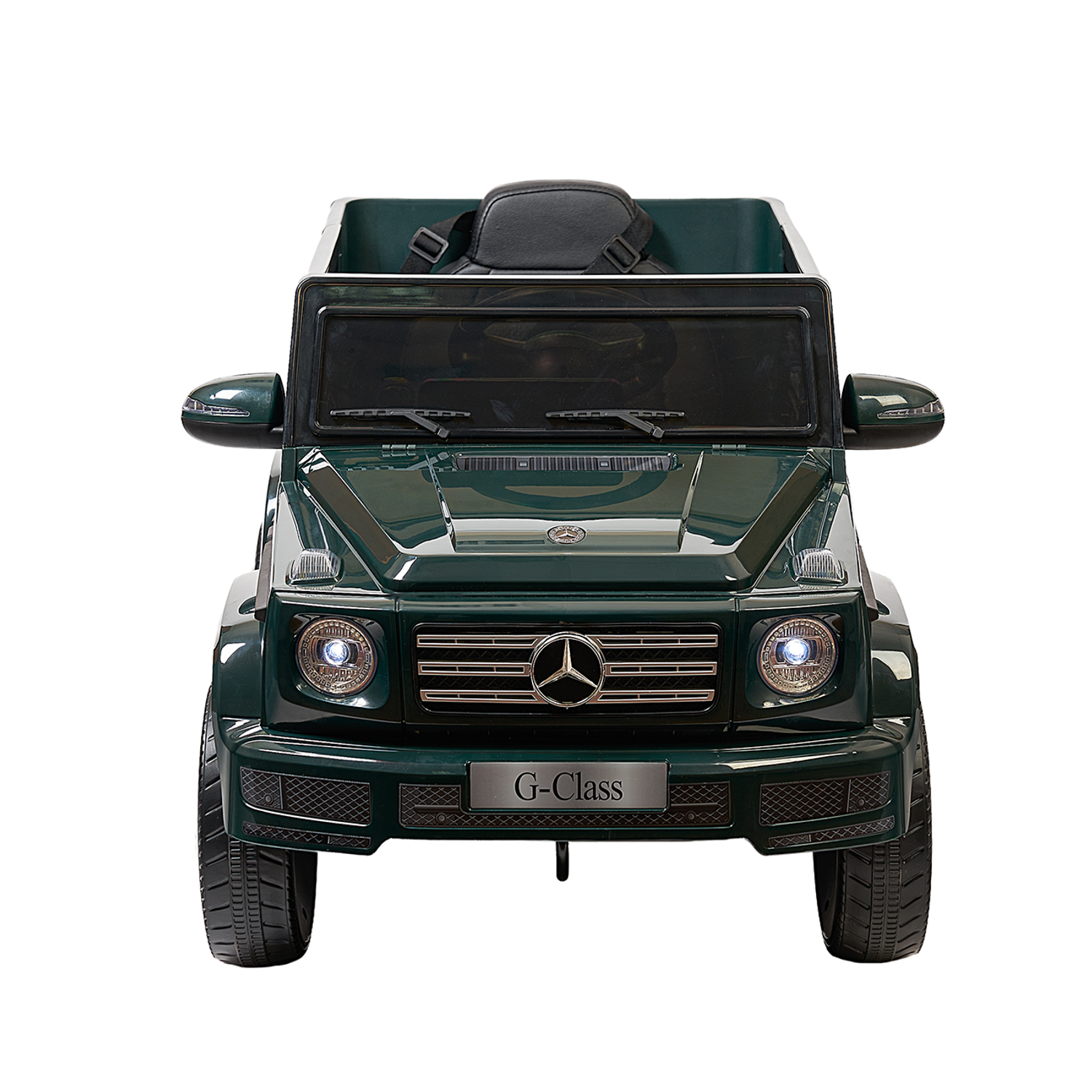 Электромобиль TOYLAND Джип Mercedes Benz G500 Army green - фото 10