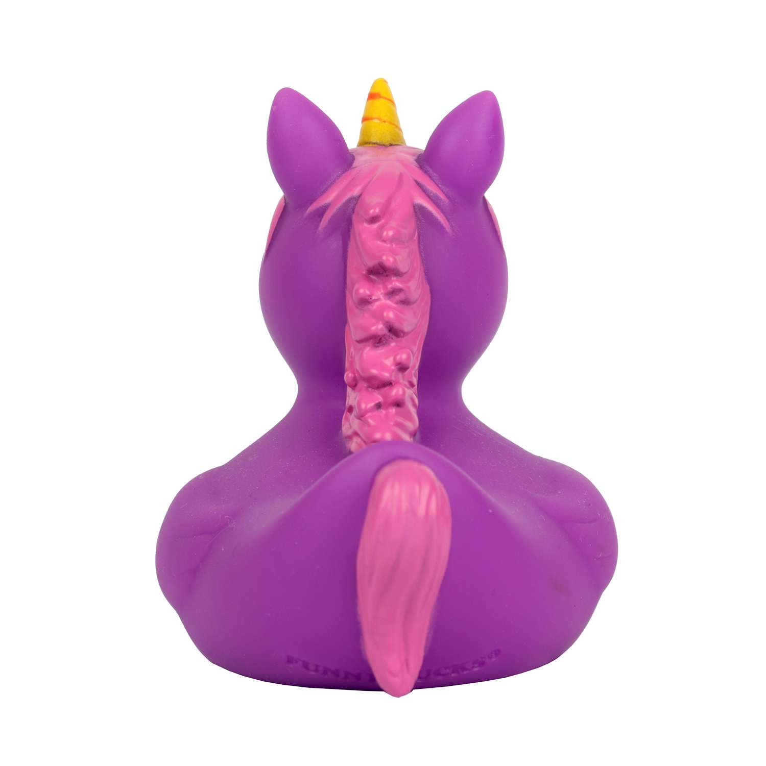 Игрушка для ванны сувенир Funny ducks Единорог пурпурный уточка 2090 - фото 5