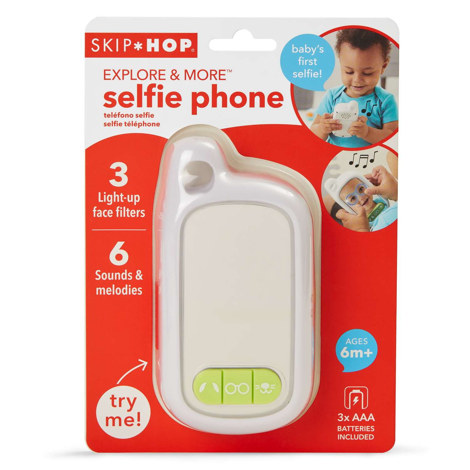 Игрушка Skip Hop Телефон-селфи музыкальный SH 185650 - фото 2