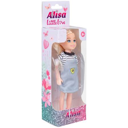 Кукла детская 1TOY Alisa Little Love блондинка мини 14 см