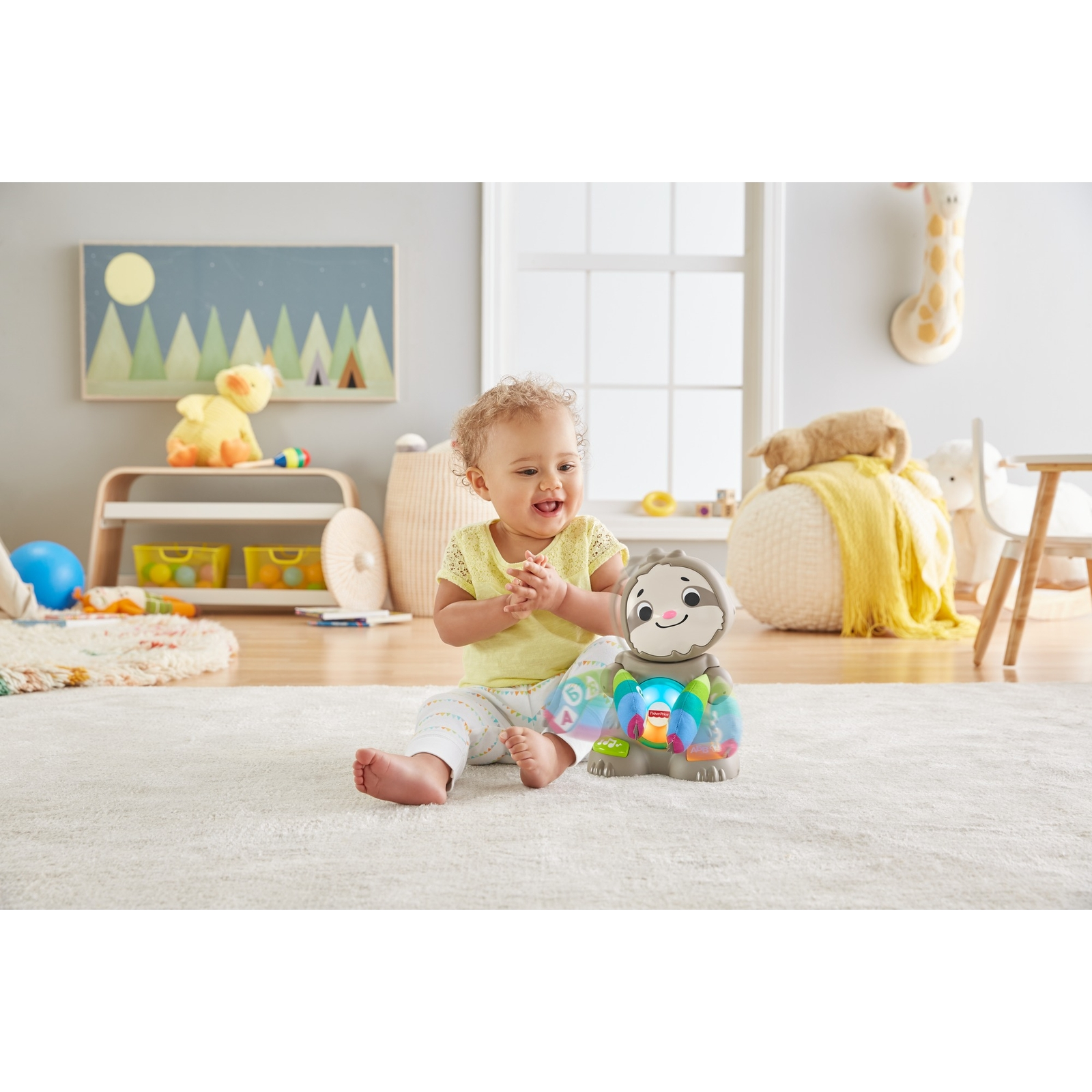 Игрушка Fisher Price Линкималс Танцующий Ленивец музыкальный для малышей развивающая GHY96 - фото 11