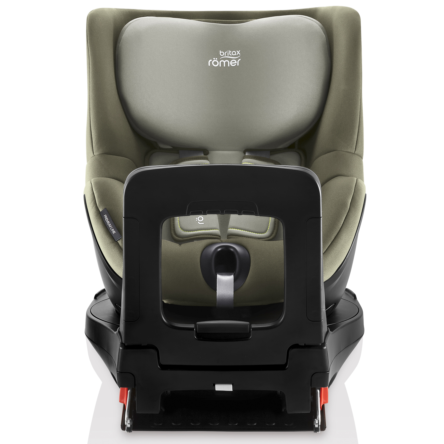 Автокресло Britax Roemer Dualfix i-Size Olive Green Trendline - фото 4