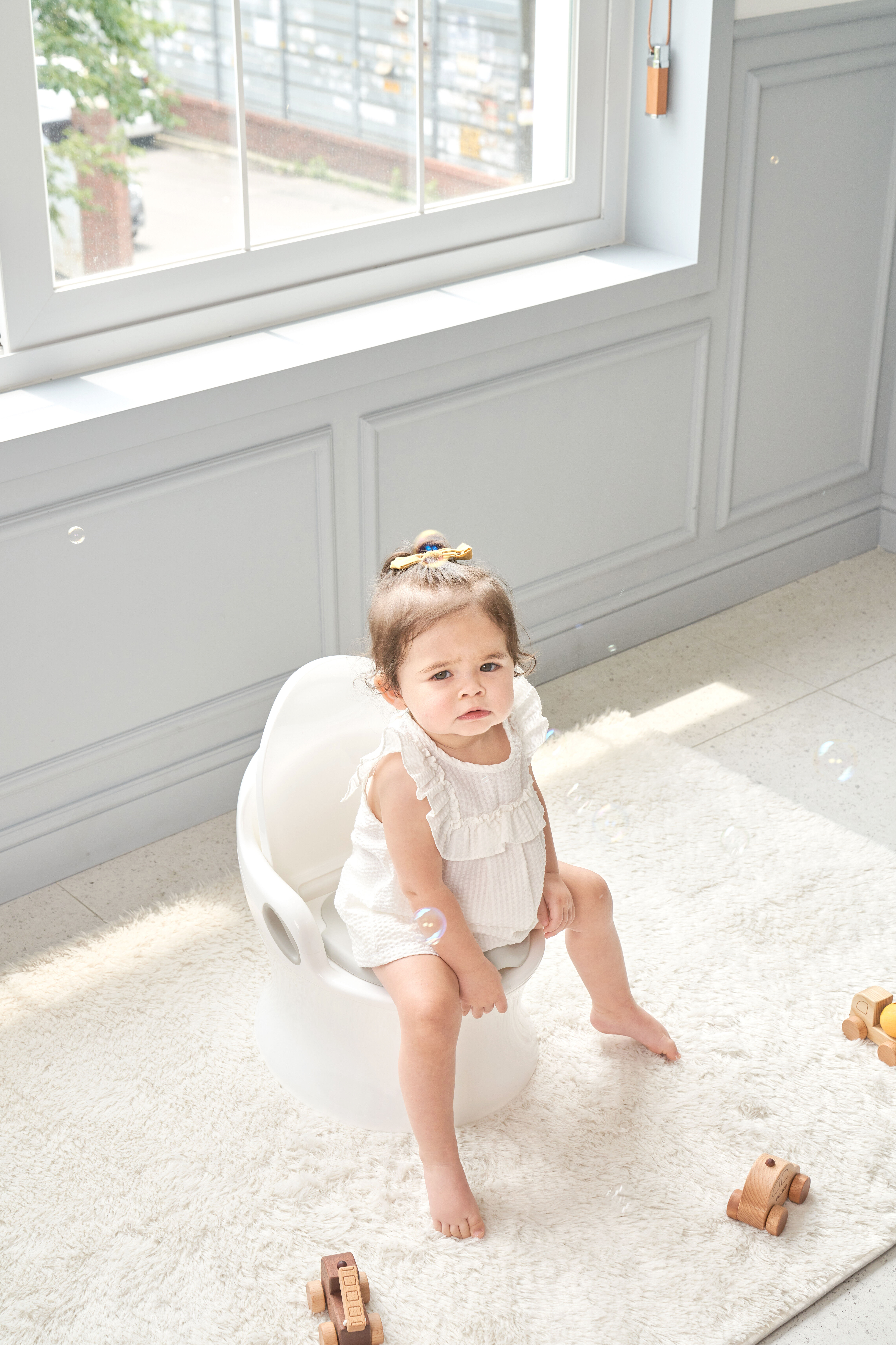 Детский горшок Ifam Easy Doing Premium Potty со звуком белый - фото 6