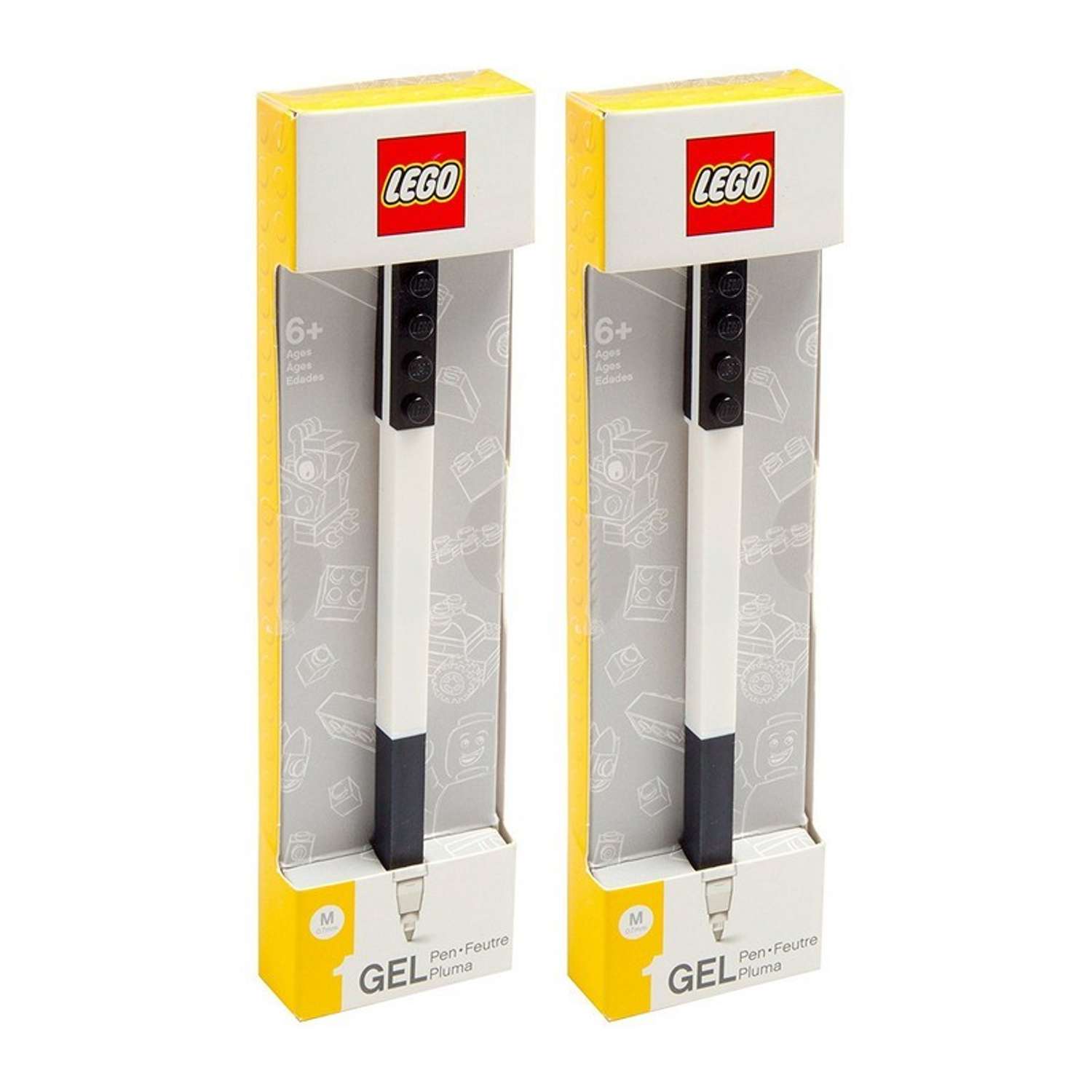 Ручка гелевая LEGO Черный 51481 - фото 1