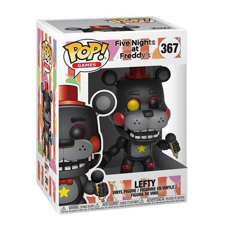 Фигурка Funko Pop vinyl Games Fnaf pizza Lefty Fun1487 - фото 5