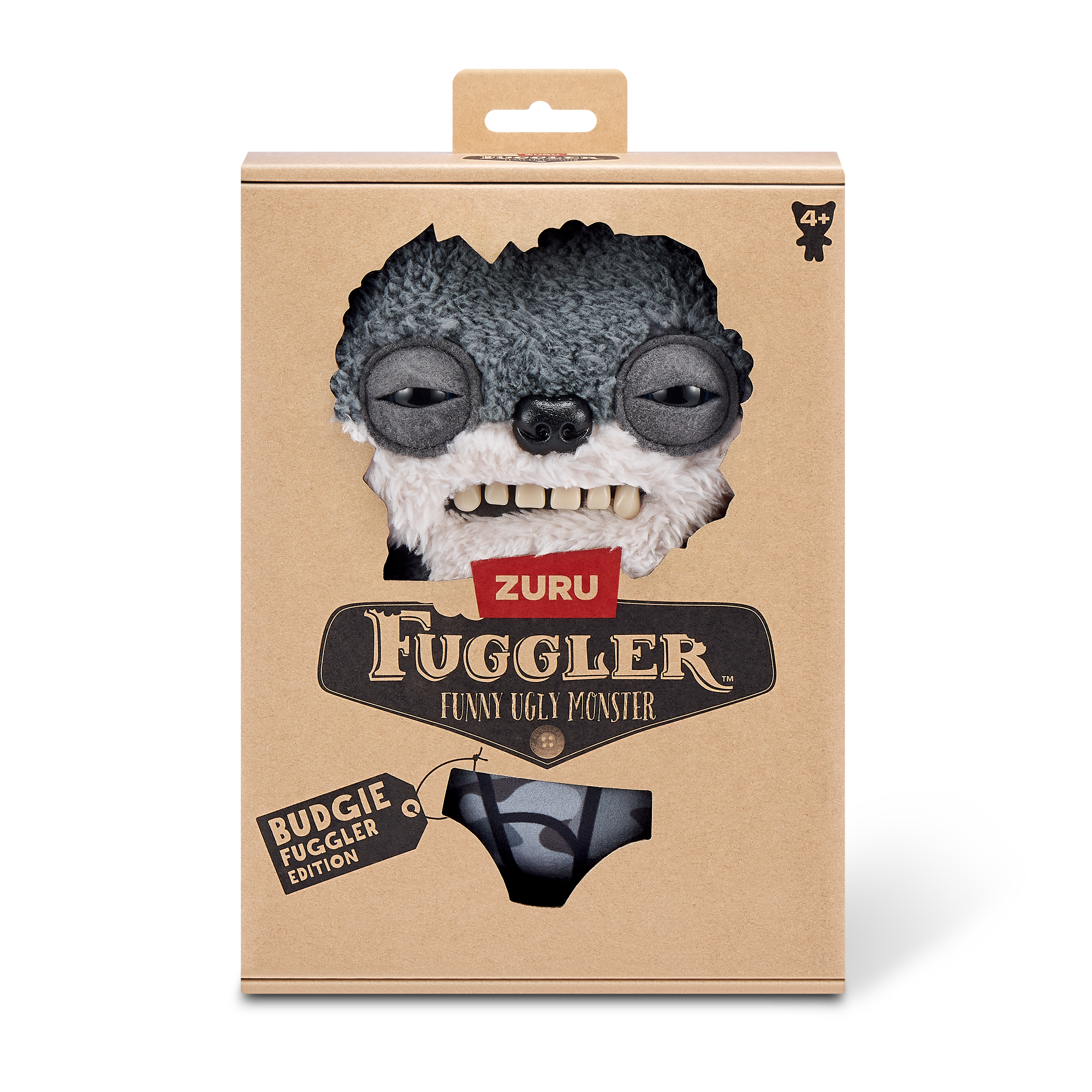 Игрушка мягкая FUGGLER Series 1 Bf sketchy squirrel Grey 15723R - фото 10