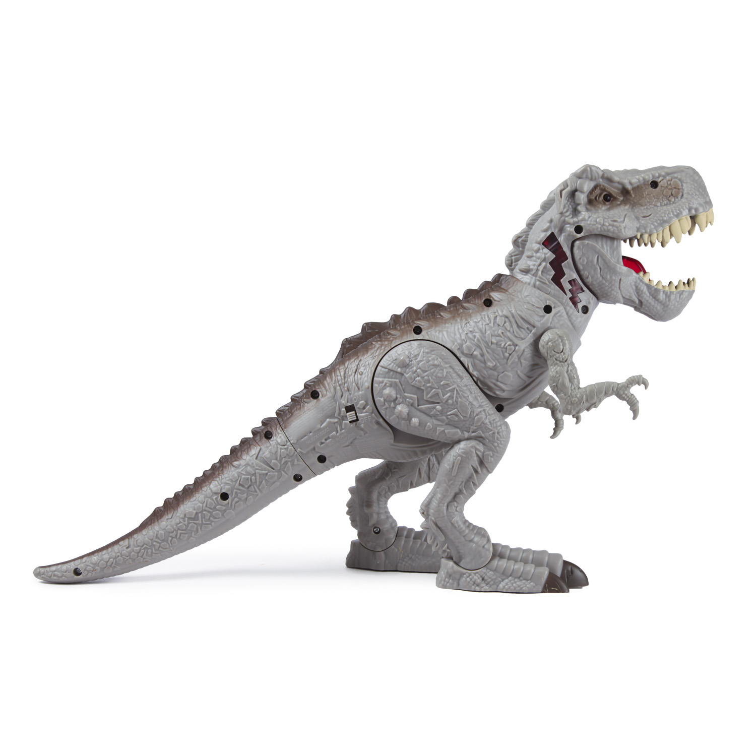 Фигурка Mighty Megasaur Dino T-Rex Динозавр белый 80061B - фото 7