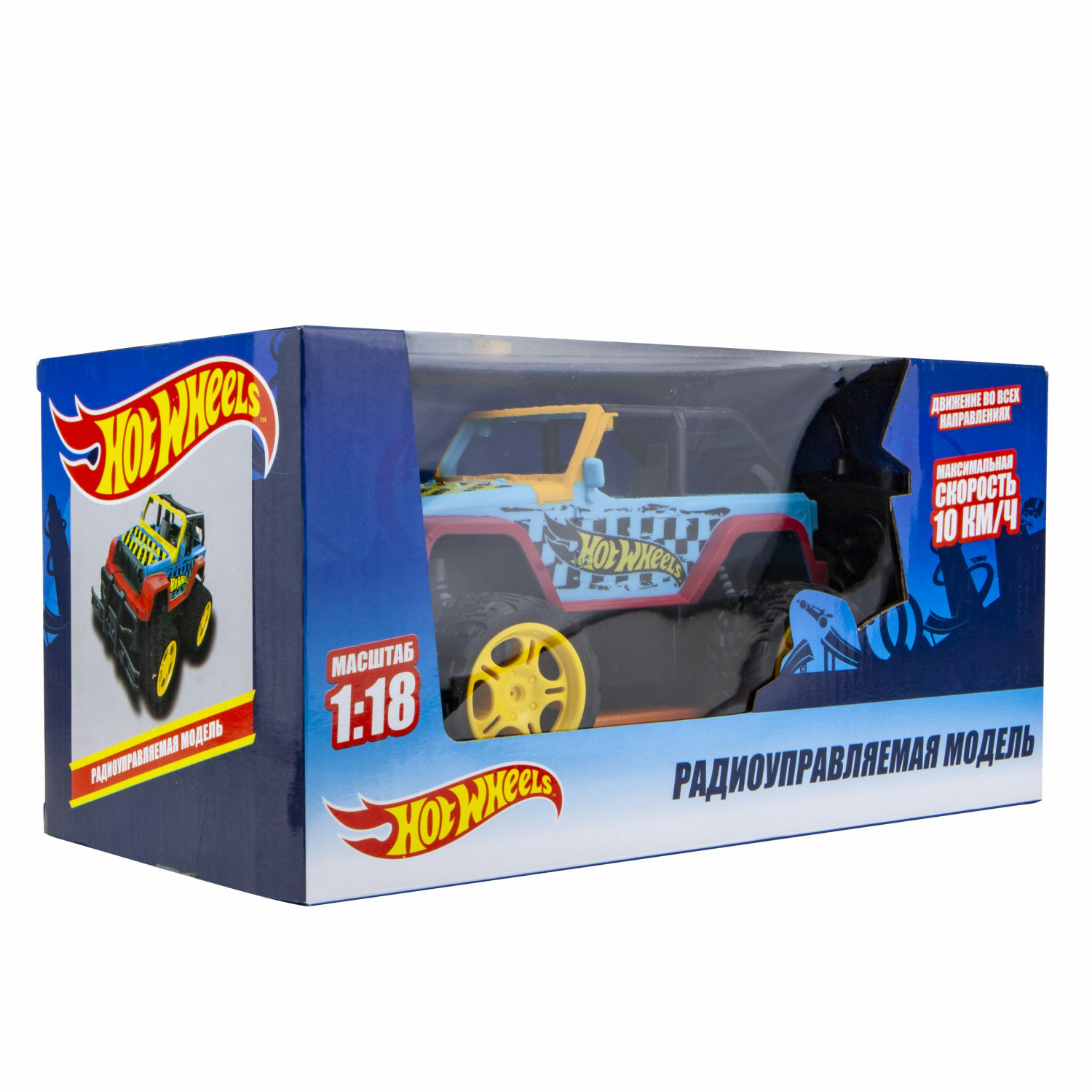 Внедорожник РУ Hot Wheels 1:18 - фото 4