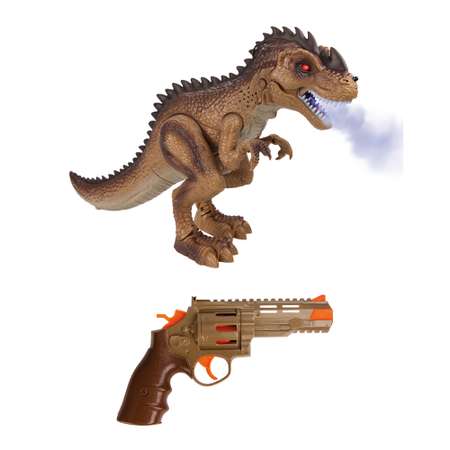 Игровой набор CROSSBOT Битва с тираннозавром