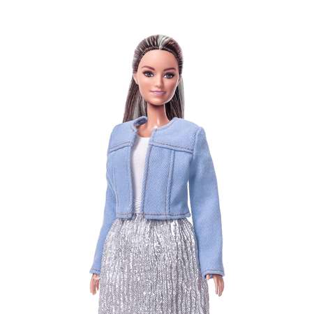 Комплект для кукол типа Barbie VIANA голубой белый и серебристый