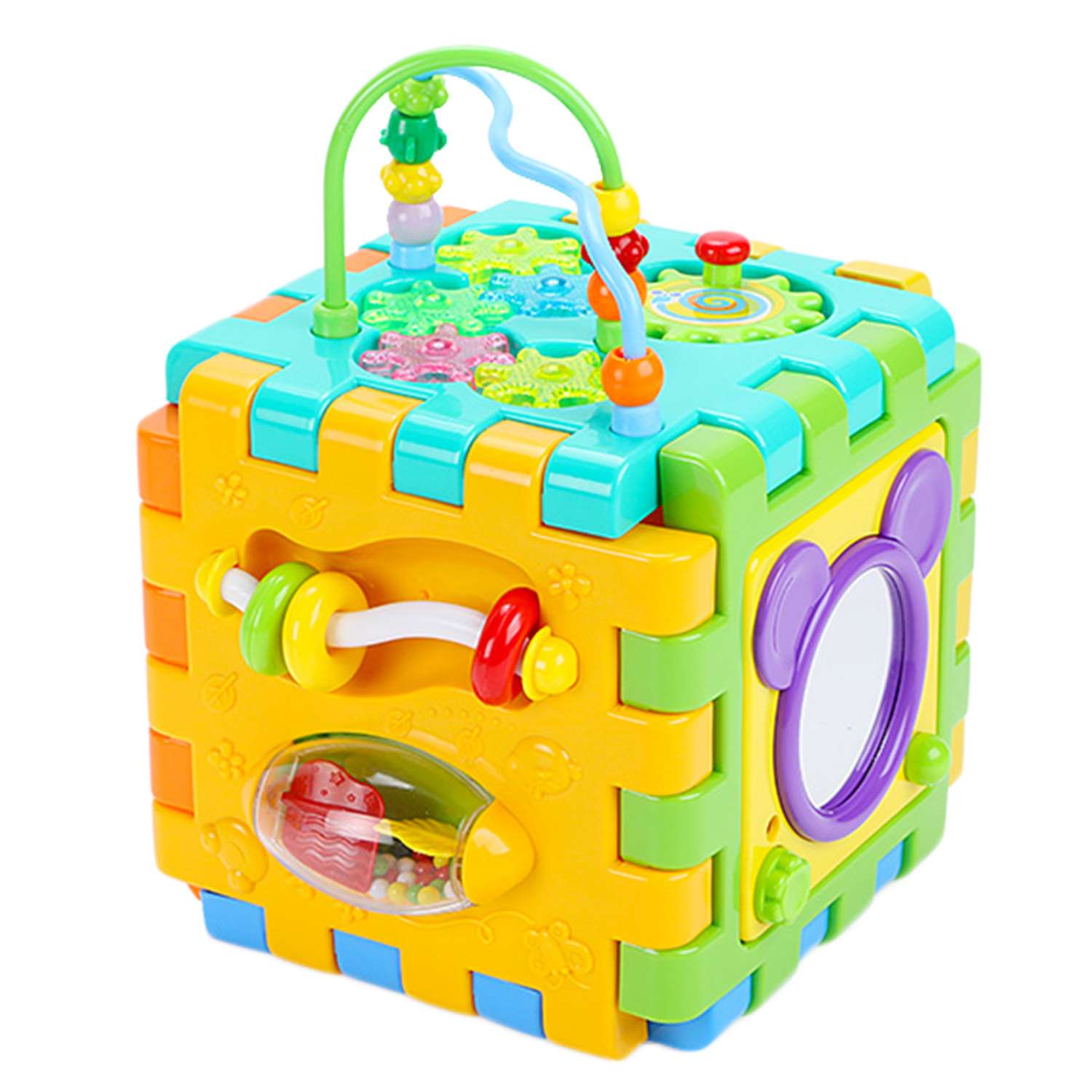 Развивающая игрушка бизи-куб SHARKTOYS сортер - фото 10