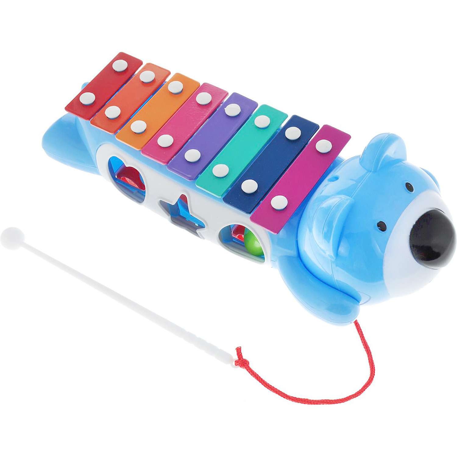 Игрушка ToysLab Сортер ксилофон-каталка 75073 - фото 7